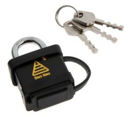 Навесной замок Сималенд 32 мм, влагозащищенный, короткая дужка, 3 ключа 5392202 