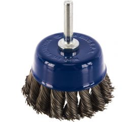 Кордщетка чашеобразная витая (75 мм) для дрели ПРАКТИКА 032-560 