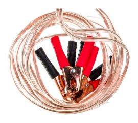 Пусковые провода Nova Bright 200А с прозрачной изоляцией, в сумке, 2.5 м 37659 