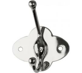 Настенный двойной крючок Аквалиния 01.005-04 