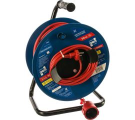 Силовой удлинитель на катушке Power Cube 1 розетка, без заземления, 10 А/2,2 кВт, 50 м PC20203 