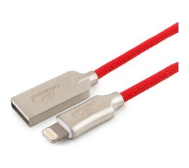 Кабель Cablexpert USB для Apple, MFI, AM/Lightning, длина 1м, красный CC-P-APUSB02R-1M 