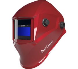 Маска сварщика хамелеон COMFORT АСФ 505 красный глянец Start 51ST505R 