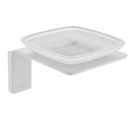 Мыльница IDDIS Slide матовое стекло, сплав металлов, белый матовый SLIWTG0i42 