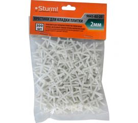 Крестики для кладки плитки (200 шт.; 2 мм) Sturm 9041-02-20 