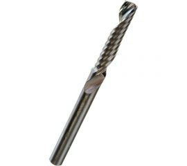 Фреза спиральная однозаходная, стружка вверх 3.175х15х40 мм, хв-к 3.175 мм AY1LX3.15 DJTOL 358 