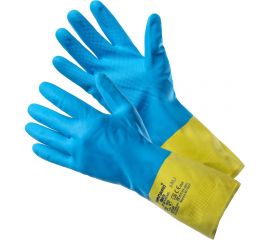 Химостойкие неопреновые комбинированные перчатки АМПАРО Комета р. XL, 2 пары 6870 (457415)-XL 