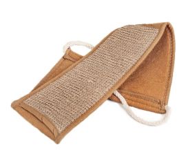 Мочалка-лента для тела Доляна длинная, 70х10 см, конопля 3628384 