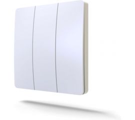 Дистанционный 3клавишный выключатель GRITT Space белый 13003 