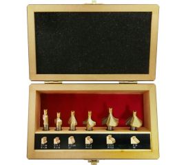 Набор радиусных и фасочных фрез (6 пр, хвостовик 8 мм) ARDEN 180209-SET 