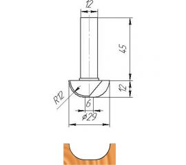 Фреза ФК 0190 МебельДрев 4627198884661 
