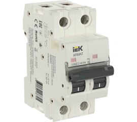 Автоматический выключатель IEK ARMAT M10N 2P C 16А AR-M10N-2-C016 
