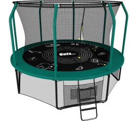 Батут UNIXline SUPREME GAME 10 ft green TRUSUG10GR 