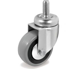Колесо с вращающейся опорой и стержнем (100 мм; 55 кг) Tellure rota 376104 