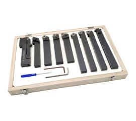 Комплект резцов со сменными пластинами (9 шт; 25х25 мм) ТЕХНОРЕАЛ МА400021530 