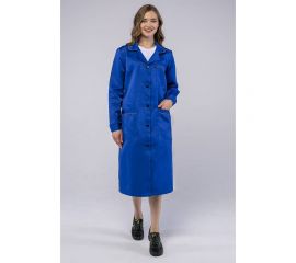 Женский халат Факел ИТР васильковый, р. 52-54, рост 158-164 см 50686000.019 