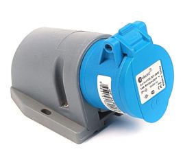 Кабельная настенная розетка TP Electric Зажимные контакты 16A, 250В, 2P+E, IP44 3120-307-0900 