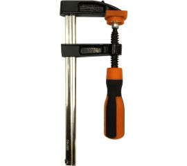 Струбцина BOHRER F-тип, 250x50мм, двухкомпонентная рукоятка 47525050 