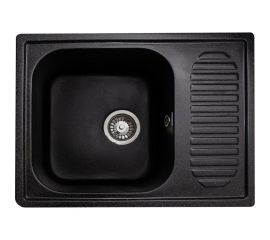 Кухонная мойка GranAlliance GA-23 черный GA-23-308 