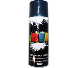 Акриловая универсальная эмаль REF темно-синий 520 мл 0028 