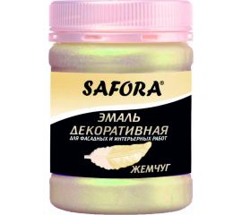 Эмаль перламутровая SAFORA жемчуг ЭМ104/1 