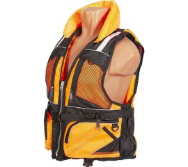Спасательный жилет КОВЧЕГ Премиум, р. 2XL-3XL/54-56, до 115 кг, оранжевый-чёрный 725300753 