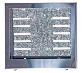 Рамка номерного знака DolleX 190х145 мм, новый ГОСТ, тип 4, мото, с металлическим адаптером SPL-34 