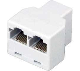 Сетевой переходник LAN REXANT гнездо RJ-45 (8Р8С) - 2 гнезда RJ-45 (8Р8С) 06-0112-B 