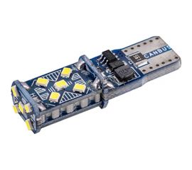 Автолампа SKYWAY диод, T10 (W5W), 12 В, 15 SMD диодов, без цоколя, 1-конт., белая S08201503 