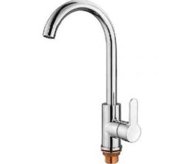 Смеситель для кухни LEDEME L4003 высокий излив, с гайкой 65889 