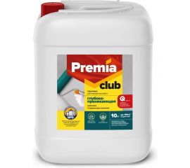 Глубокопроникающая грунтовка для внутренних работ PREMIA канистра 10л О03926 