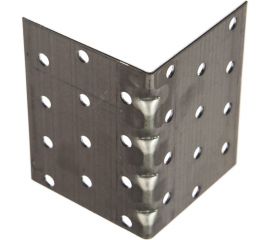 Усиленный монтажный уголок Rock RKMP6, 60х60х80х1,5 мм 20 шт. 413607 