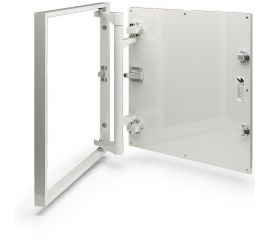 Стальной ревизионный люк под плитку Хаммер Стил 20x40 см 31200400 