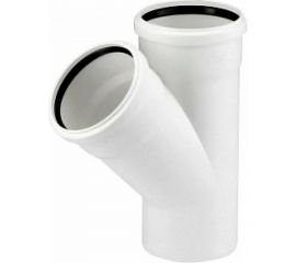 Тройник RTP D 110х110 мм, 45 градусов 36524 