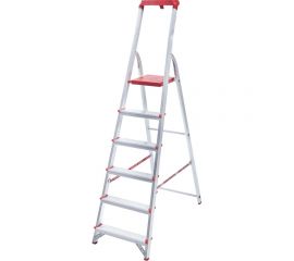 Алюминиевая стремянка с лотком-органайзером Новая Высота 9 ступеней 3150109 