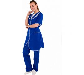 Женский халат ФАКЕЛ Сакура васильковый, р.52 52983000.006 