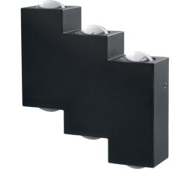 Уличный светодиодный светильник FERON DH110, 6x1W, 600Lm, 4000K, черный, 11704 