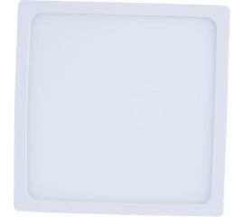 Светодиодный светильник KRASO белый корпус ЖКХ 12Вт квадратный корпус 6000К 960Лм IP20 HPNL-S12 