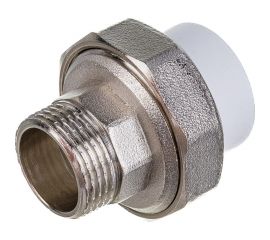 Комбинированная муфта TEBO TR-TB разъемная, наружная резьба, американка, 25x3/4 O-ring 015022105 