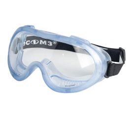 Закрытые очки СОЮЗСПЕЦОДЕЖДА РОСОМЗ ЗН55 СПАРК СТРОНГ ГЛАСС прозрачные 2000000171388 