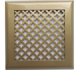 Вентиляционная решетка металлическая 100x100 мм ООО Вентмаркет VRC001004 