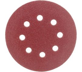 Круг шлифовальный (5 шт; 125 мм; P80; 8 отв.) MOS 39834М 