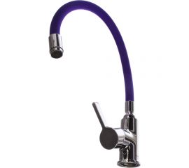 Смеситель для кухни LEDEME гибкий шланг, фиолетовый L4898-8 808287 