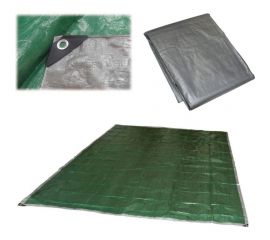 Хозяйственный универсальный тент Ecos T-5х6, размер 5х6 м, плотность 100г/м2, 999152 