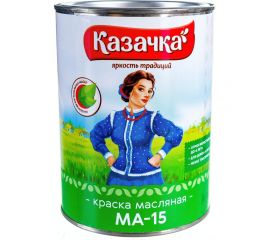 Краска Престиж МА-15 черная 0,9 кг 14 Казачка 21573 