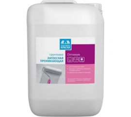 Грунтовка глубокого проникновения Ленинградские краски Оптимум 10 л с индикатором 19078 
