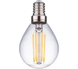 Нитевидная лампа Фарлайт прозрачная шар G45 7Вт 2700К Е14 FAR000031 