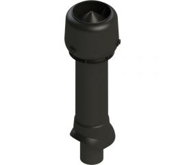 Вентиляционный выход Татполимер ТР-86.110/160/700 (с утеплителем; черный) 29316 