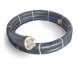 Труба-4 ТВЭЛ-ЭКОПЭКС 6 бар, 2х32х2.9+2х25х2.3/125 бухта 20 метров, серая 00-00000687 