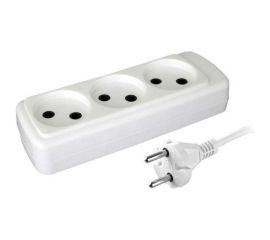 Бытовой электроудлинитель Volsten SR 3x1.5 УХ6-103 1.5 м 1300 Вт ШВВП без заземления 12421 